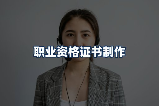 职业资格展示